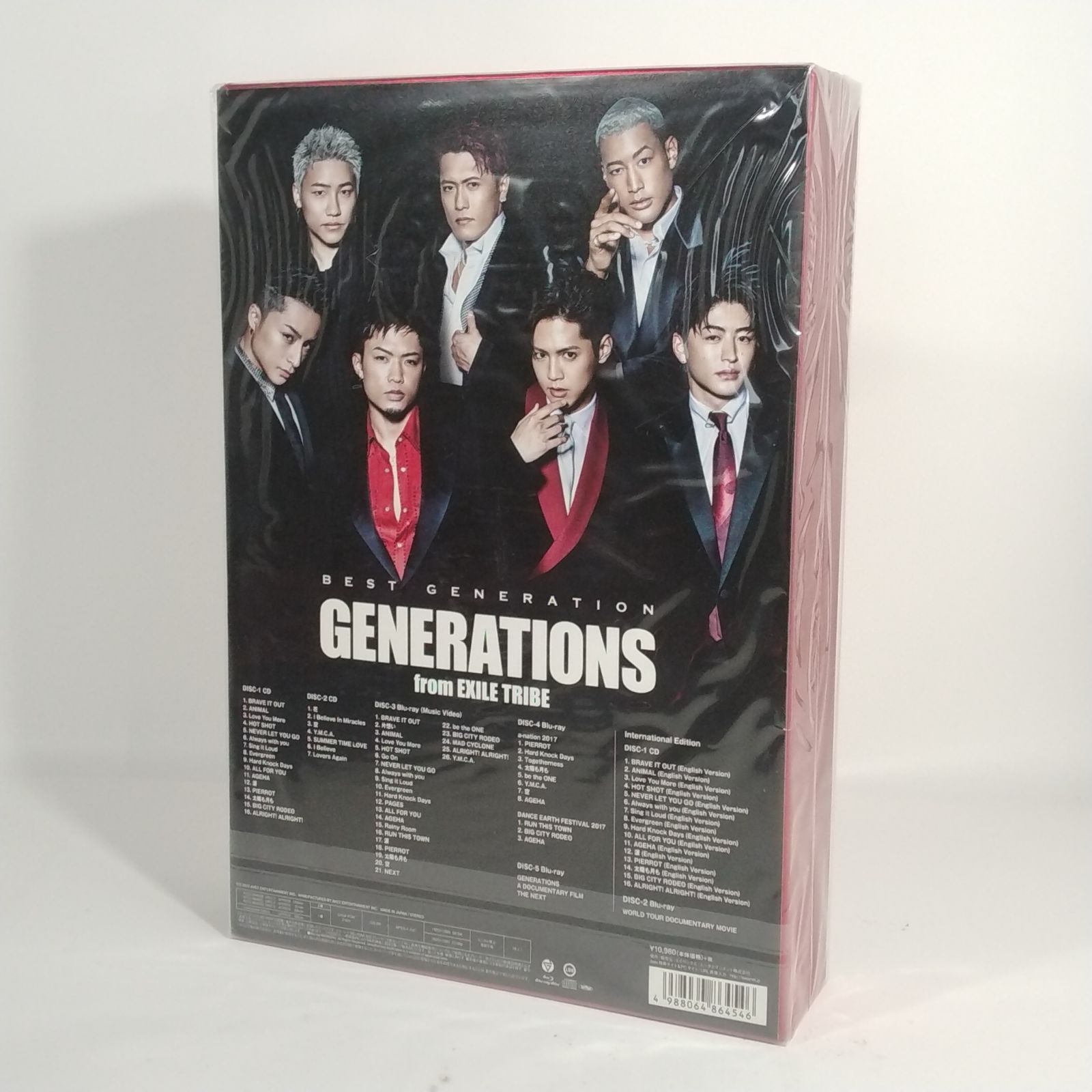 GENERATIONS from EXILE TRIBE BEST GENERATION (初回盤・別カット)CD+Blu-ray