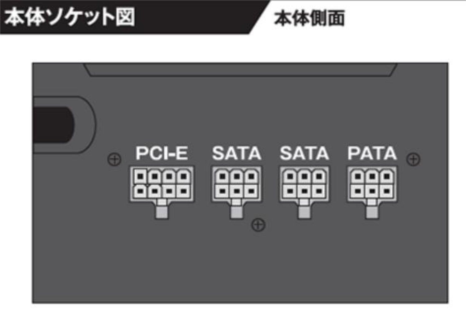 【在庫処分】プラグイン PC電源 KRPW-BK450W/85+ ブロンズ PLUS 80 電源 ATX 450W 電源ユニット 玄人志向