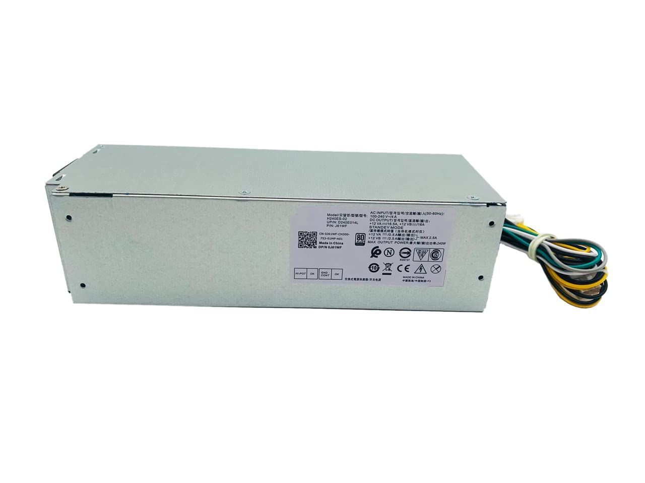【在庫セール】OptiPlex 3668 3050 3060 3470 3268 3670 5050 7050用 H240ES-02 Inspiron AC240NM-00 AC240AM-01 B240AM-02 修理交換用240W電源ユニット対応Dell