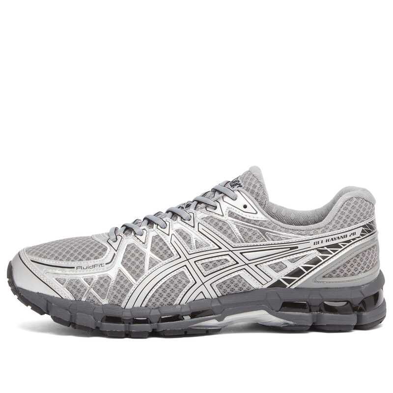 アシックス メンズ シューズ スニーカー Asics GelKayano 20 Gravel Pure Silver シルバー