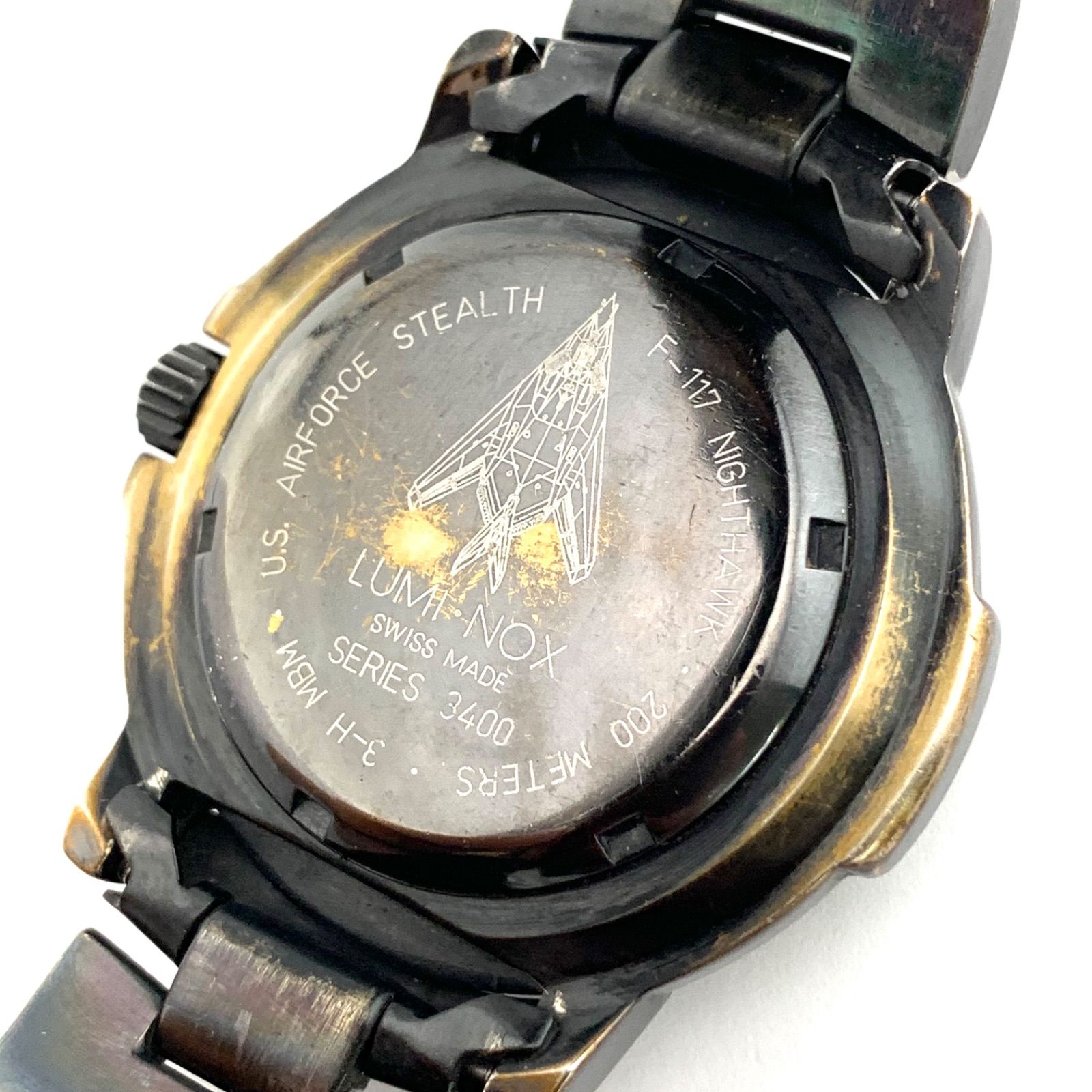 中古】LUMINOX F-117 NIGHTHAWK SERIES 3400 - メルカリ