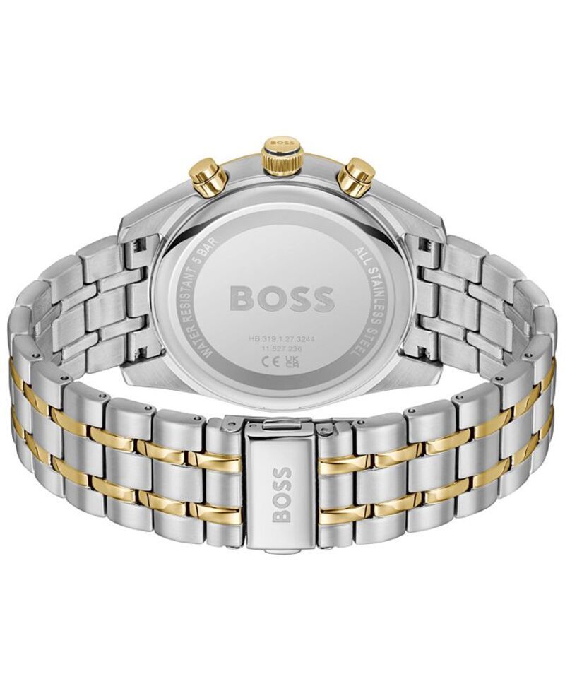 ヒューゴボス メンズ アクセサリー 腕時計 Tシャツ Hugo Boss Mens Skytraveller Quartz Chronograph Ionic Plated Thin TwoTone StainlessSteel Watch 44mm Twot ヒューゴボス メンズ アクセサリー 腕時計 Tシャツ Hugo Boss Mens Skytraveller Quartz Chronograph Ionic Plated Thin TwoTone StainlessSteel Watch 44mm Twot