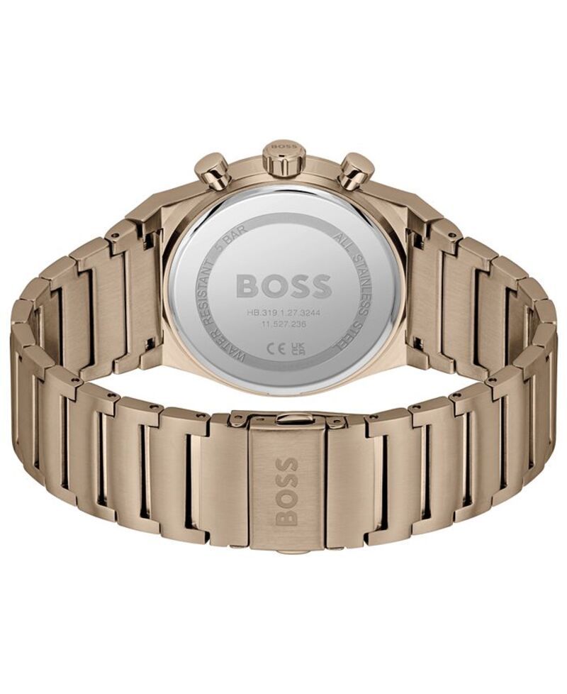 ヒューゴボス メンズ アクセサリー 腕時計 Tシャツ Hugo Boss Mens Candor Quartz Chronograph Ionic Plated Beige GoldTone StainlessSteel Watch 41mm Goldtone ヒューゴボス メンズ アクセサリー 腕時計 Tシャツ Hugo Boss Mens Candor Quartz Chronograph Ionic Plated Beige GoldTone StainlessSteel Watch 41mm Goldtone