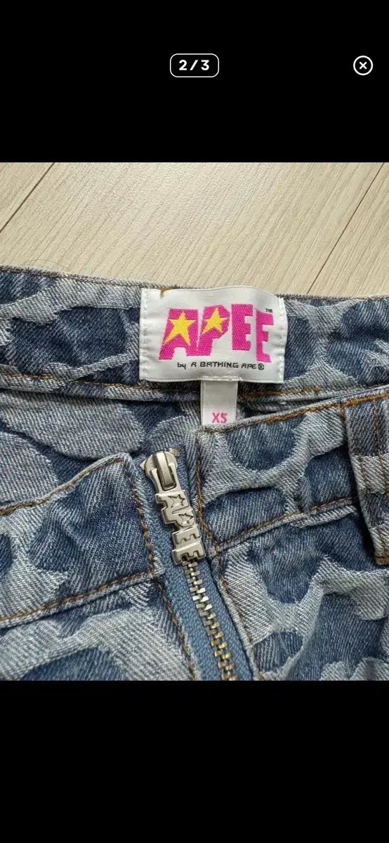 A BATHING APE アベイシングエイプ デニム