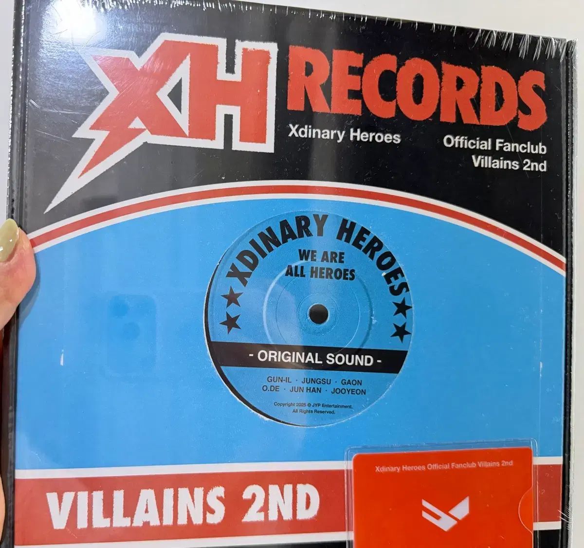 Xdinary Heroes(エクディズ)公式ファンクラブ ヴィランズ 2期 KIT 未開封 フルセット 出品