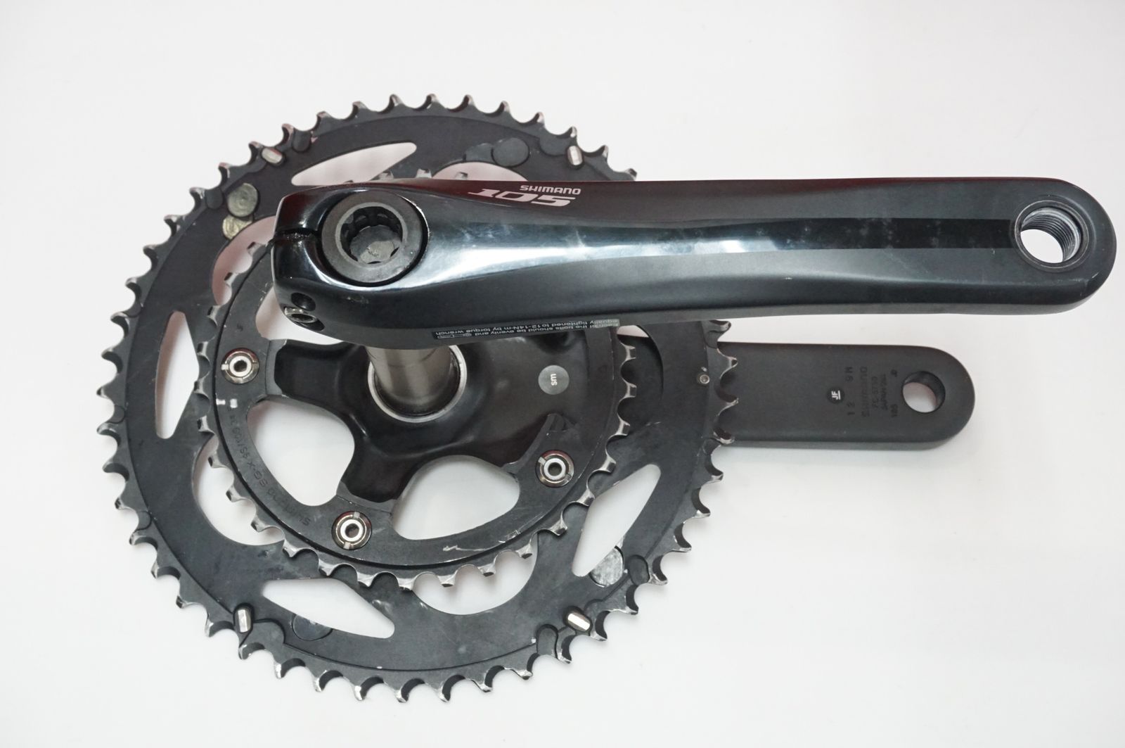 SHIMANO 「シマノ」 105 FC-5700 50-34T 165mm クランク / バイチャリ