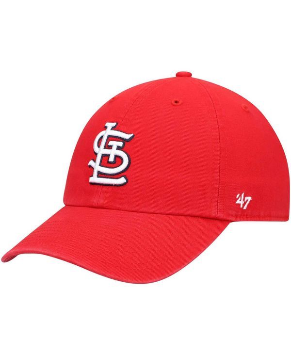 47 ブランド メンズ アクセサリー 帽子 47 Brand Mens Red St Louis Cardinals Heritage Clean Up Adjustable Hat Red レッド
