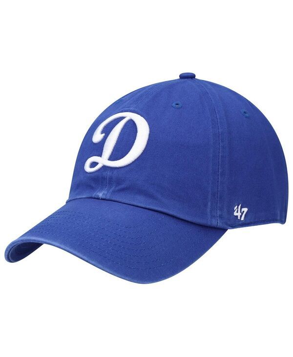 47 ブランド メンズ アクセサリー 帽子 47 Brand Mens Royal Los Angeles Dodgers Clean Up Adjustable Hat Royal