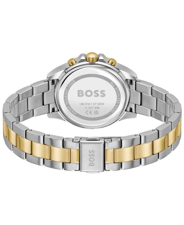 ヒューゴボス レディース アクセサリー 腕時計 Tシャツ Hugo Boss Womens Alley Quartz Multifunction Two Tone Stainless Steel Watch 36mm Twotone マルチカラー ヒューゴボス レディース アクセサリー 腕時計 Tシャツ Hugo Boss Womens Alley Quartz Multifunction Two Tone Stainless Steel Watch 36mm Twotone マルチカラー