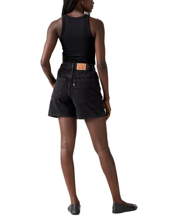 リーバイス レディース ボトムス ハーフパンツ・ショーツ ショートパンツ コットン デニム Levis Womens Cotton CinchWaist Denim Shorts Open Mind デニム