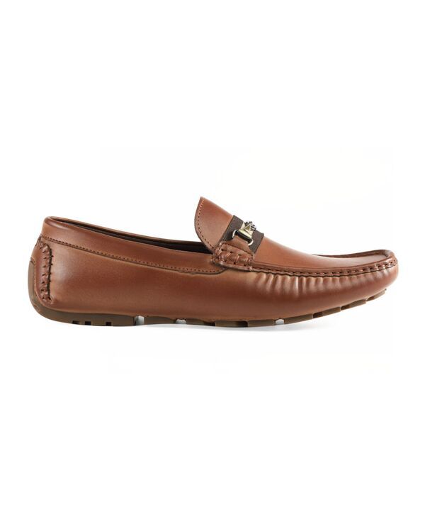 ゲス メンズ シューズ スリッポン・ローファー ローファー GUESS Mens Aarav Moc Toe Slip On Driving Loafers Cognac ゲス メンズ シューズ スリッポン・ローファー ローファー GUESS Mens Aarav Moc Toe Slip On Driving Loafers Cognac