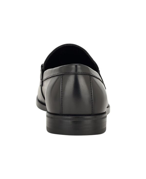 ゲス メンズ シューズ スリッポン・ローファー ローファー GUESS Mens Hisoko Square Toe Slip On Dress Loafers Black ブラック