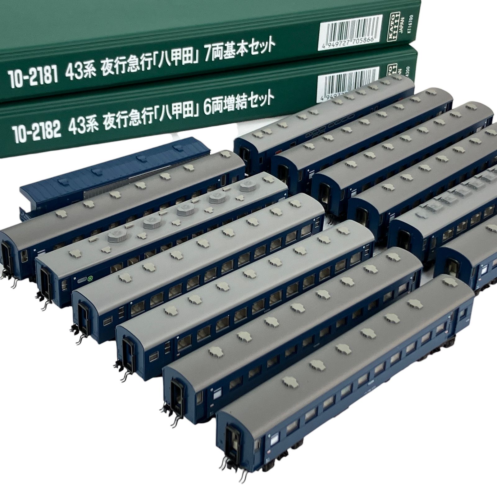 KATO 10-2181/10-2182 急行 八甲田 基本 増結セット 鉄道模型 Nゲージ 中古 美品 N11281742