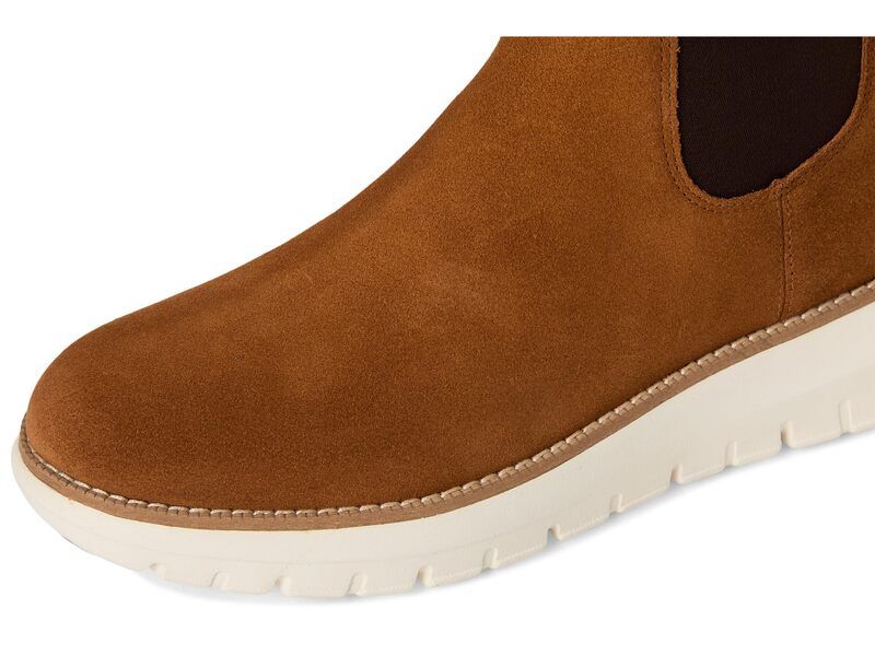 コールハーン レディース シューズ ブーツ・レインブーツ チェルシー Cole Haan Zerogrand Rexanna Chelsea Waterproof Boots Tobacco SuedeI