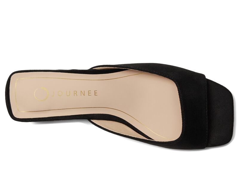ジュルネ コレクション レディース シューズ ブーツ・レインブーツ Journee Collection Larna Black ブラック