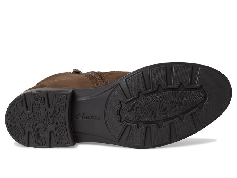 クラークス レディース シューズ ブーツ・レインブーツ Clarks Adalynn Faye Mushroom Nubuck