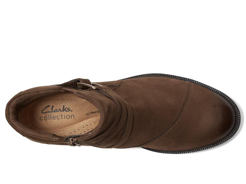 クラークス レディース シューズ ブーツ・レインブーツ Clarks Adalynn Faye Mushroom Nubuck