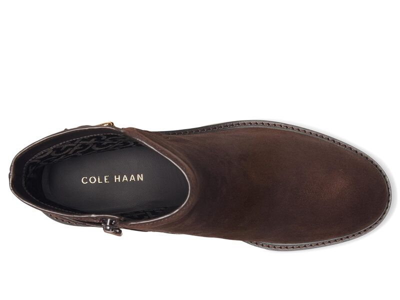コールハーン レディース シューズ ブーツ・レインブーツ Cole Haan Silvana Buckle Booties Dark Chocolate チョコレート