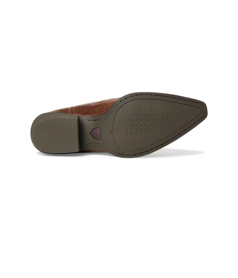 アリアト レディース シューズ ブーツ・レインブーツ Ariat Heritage Bliss Dark Tan タン