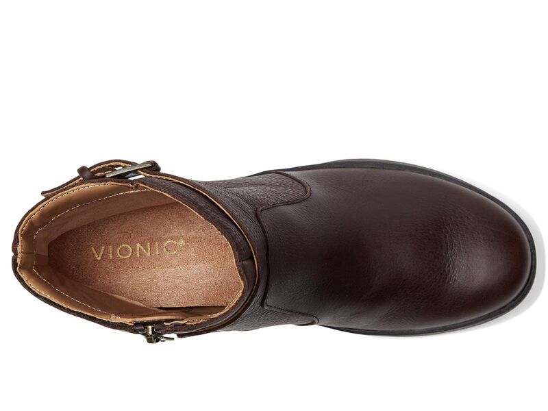 バイオニック レディース シューズ ブーツ・レインブーツ VIONIC Redding Booties Chocolate Ganac チョコレート バイオニック レディース シューズ ブーツ・レインブーツ VIONIC Redding Booties Chocolate Ganac チョコレート