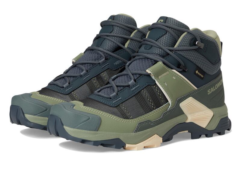 サロモン レディース シューズ ブーツ・レインブーツ Salomon X Ultra 5 Mid GTXR TurbulenceSedo