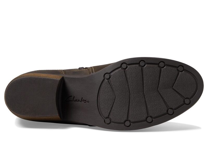 クラークス レディース シューズ ブーツ・レインブーツ Clarks Charlten Grace Taupe Oily トープ