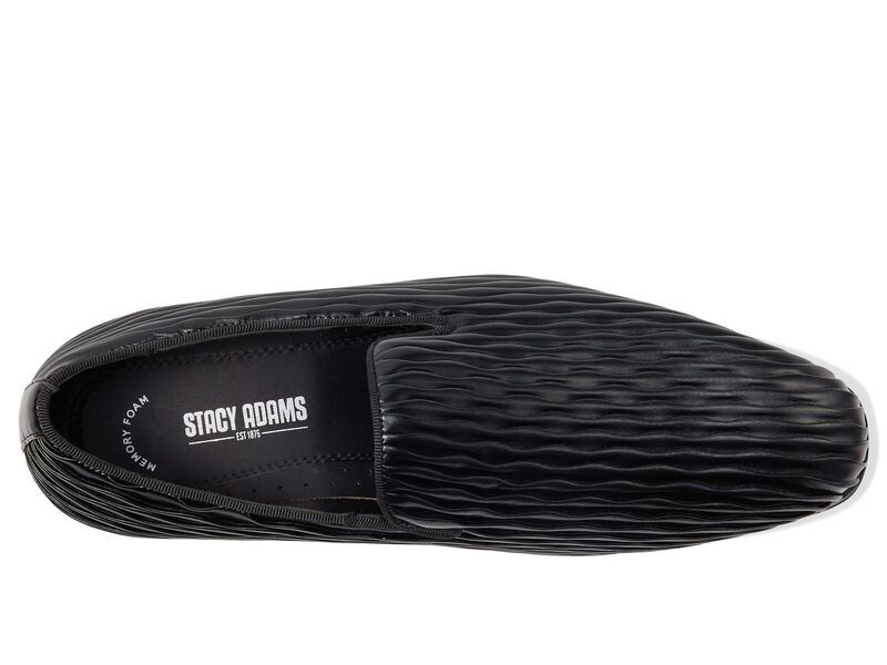 ステイシーアダムス メンズ シューズ スリッポン・ローファー Stacy Adams Seismith SlipOn Black ブラック