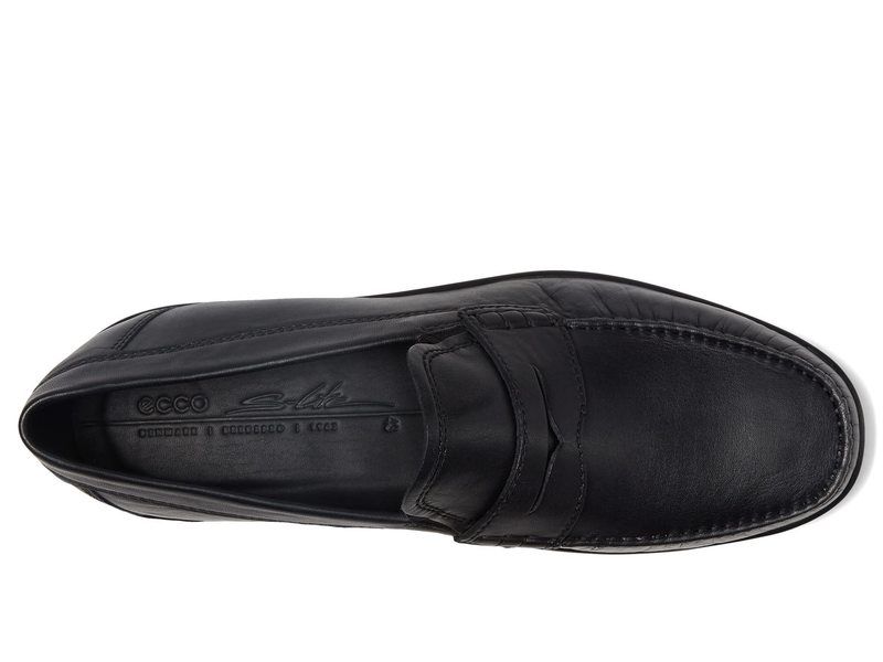 エコー メンズ シューズ スリッポン・ローファー ECCO S Lite Moc Penny Loafer Black ブラック エコー メンズ シューズ スリッポン・ローファー ECCO S Lite Moc Penny Loafer Black ブラック
