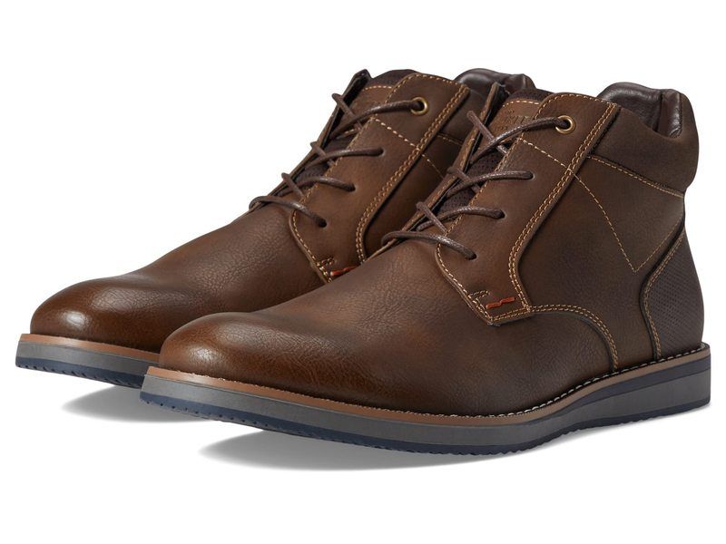 ノンブッシュ メンズ シューズ ブーツ・レインブーツ Nunn Bush Circuit DC Plain Toe Chukka Brown ブラウン