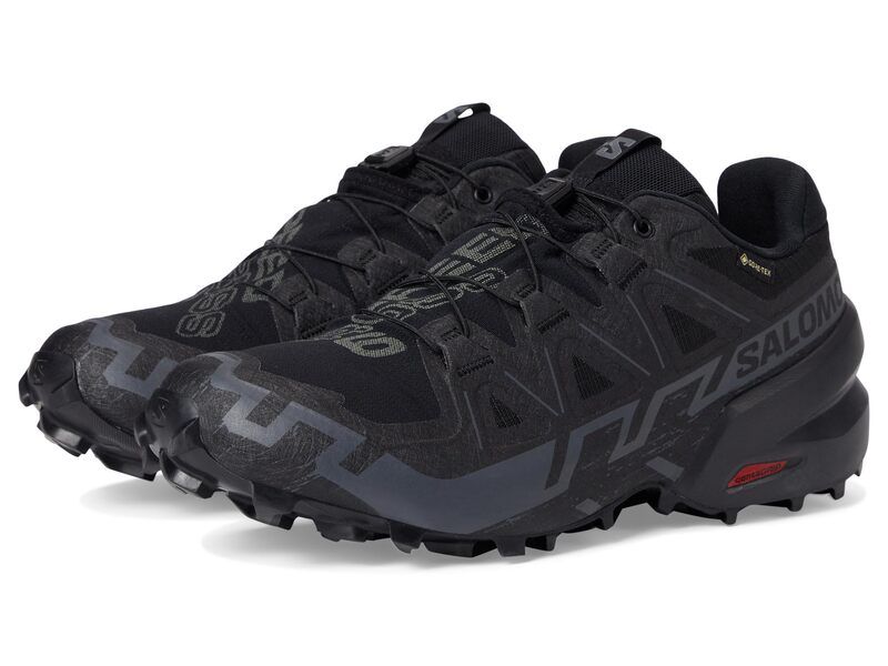 サロモン レディース シューズ スニーカー Salomon Speedcross 6 GTXR BlackBlackPha ブラック