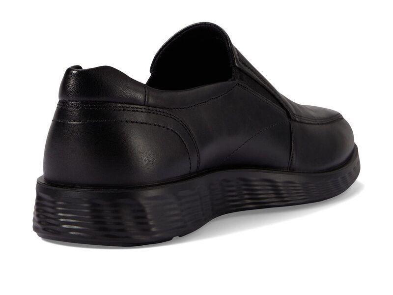 エコー メンズ シューズ スリッポン・ローファー ECCO S Lite Hybrid Apron Toe SlipOn Black ブラック