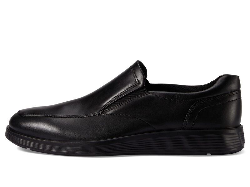 エコー メンズ シューズ スリッポン・ローファー ECCO S Lite Hybrid Apron Toe SlipOn Black ブラック