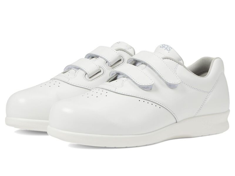 サス レディース シューズ スニーカー SAS Me Too Adjustable Comfort Shoe White ホワイト