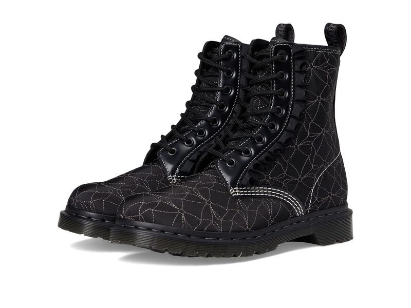 ドクターマーチン レディース シューズ ブーツ・レインブーツ Dr Martens 1460 Frill Black ブラック