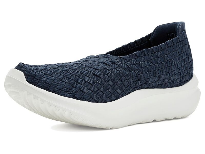 クラークス レディース シューズ スニーカー Clarksolevana Weave Navy Textile ネイビー