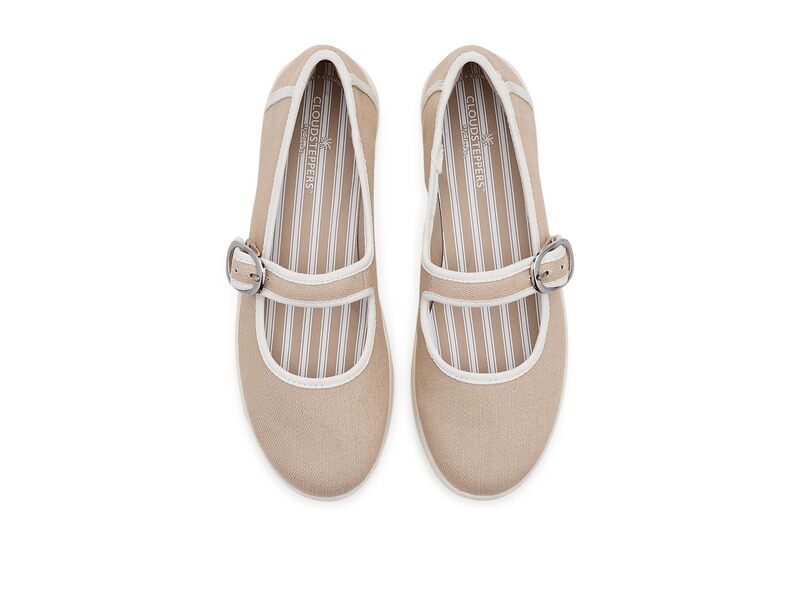 クラークス レディース シューズ サンダル Clarks Breeze Janey Sand Textile サンド
