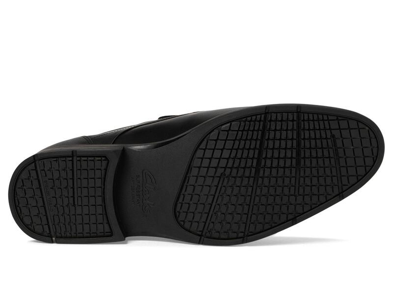 クラークス メンズ シューズ スリッポン・ローファー Clarks Steadwell Step Black Leather ブラック クラークス メンズ シューズ スリッポン・ローファー Clarks Steadwell Step Black Leather ブラック