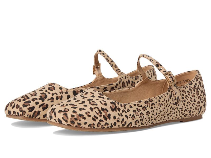 ジュルネ コレクション レディース シューズ サンダル Journee Collection Carrie Flat Leopard アニマル