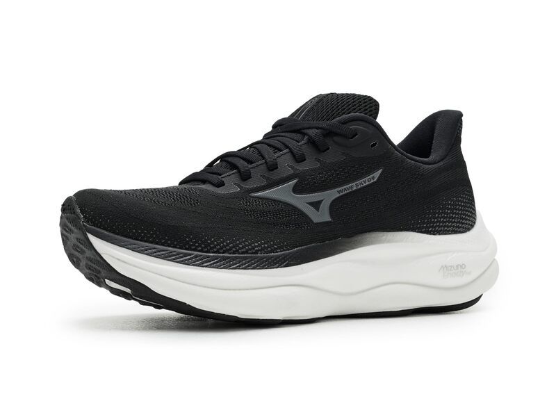 ミズノ レディース シューズ スニーカー Mizuno Wave Sky 9 BlackMetallic ブラック