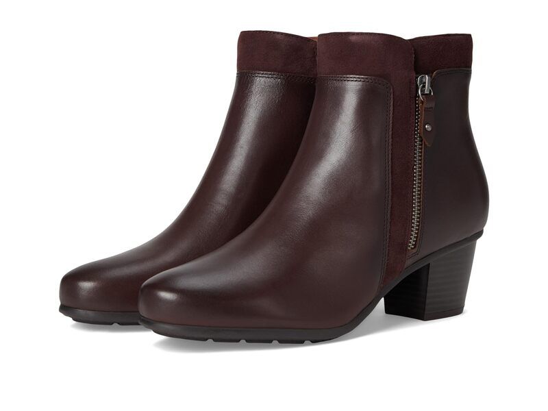 コブ ヒル レディース シューズ スニーカー Cobb Hill Wynter Dark Red Leathe レッド