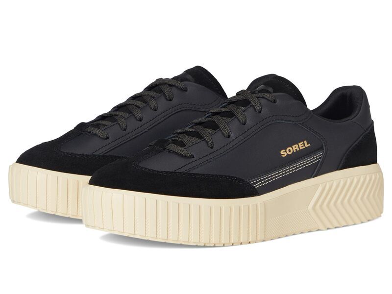 ソレル レディース シューズ スニーカー SOREL Onave TToe BlackHoney Whi ブラック