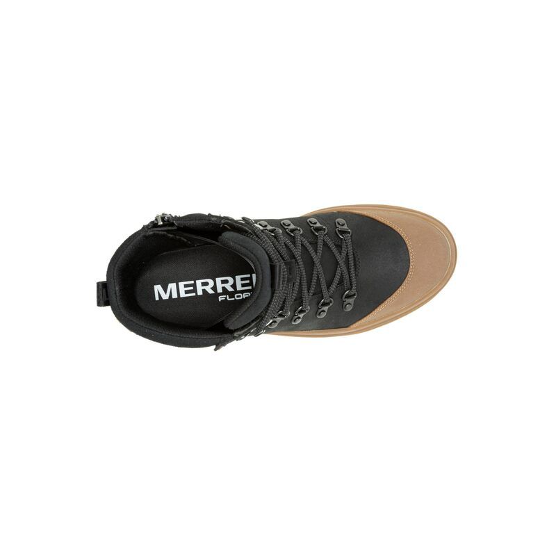 メレル レディース シューズ ブーツ・レインブーツ レース Merrell Harper Lace Zip Waterproof BlackGum ブラック メレル レディース シューズ ブーツ・レインブーツ レース Merrell Harper Lace Zip Waterproof BlackGum ブラック