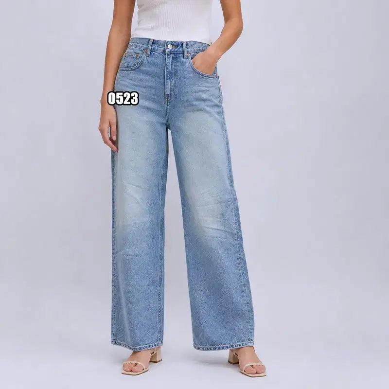 30) ブランディッド インダストリー ワイド バギー デニム パンツ 新品