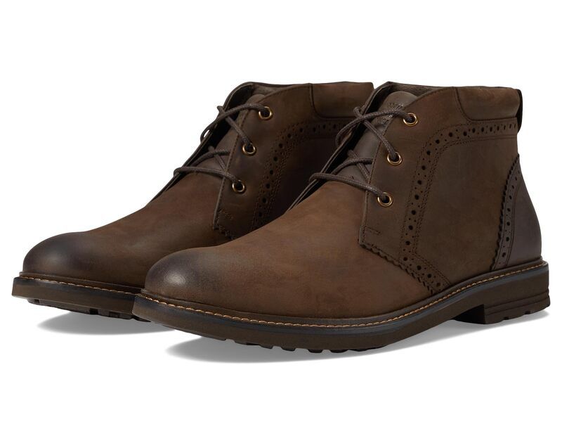 ノンブッシュ メンズ シューズ ブーツ・レインブーツ レザー Nunn Bush Ozark 20 Plain Toe Chukka Leather Boot Brown ブラウン