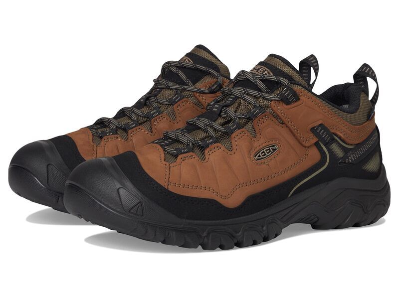 キーン メンズ シューズ ブーツ・レインブーツ KEEN Targhee IV Mid WP BisonBlack ブラック