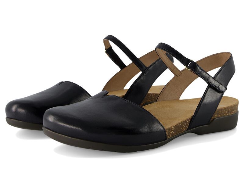 ダンスコ レディース シューズ スニーカー Dansko Rowan Black Waxy Burn ブラック