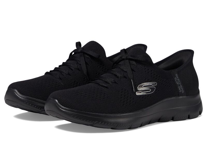スケッチャーズ レディース シューズ スニーカー SKECHERS Summit New Daily Hands Free SlipIns Black ブラック