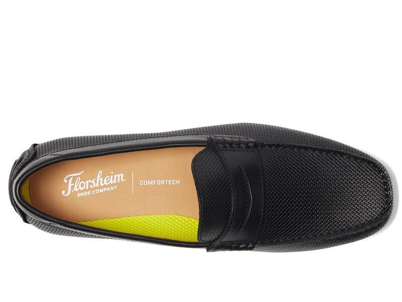 フローシャイム メンズ シューズ スリッポン・ローファー Florsheim Motor Moc Toe Penny Driver Black ブラック フローシャイム メンズ シューズ スリッポン・ローファー Florsheim Motor Moc Toe Penny Driver Black ブラック