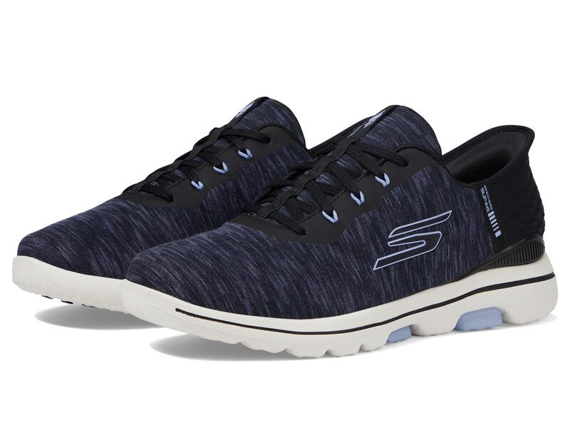 スケッチャーズ レディース シューズ スニーカー Skechers GO GOLF Go Golf Walk 5 Hands Free SlipIns BlackLavender ブラック