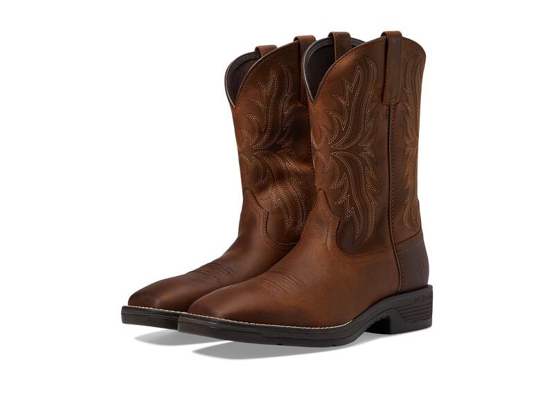 アリアト メンズ シューズ ブーツ・レインブーツ Ariat Ridgeback Western Boots Oily Distressed